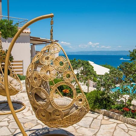 Villa Terra Del Nonno With Sea Views & Pool 가이오스 외부 사진